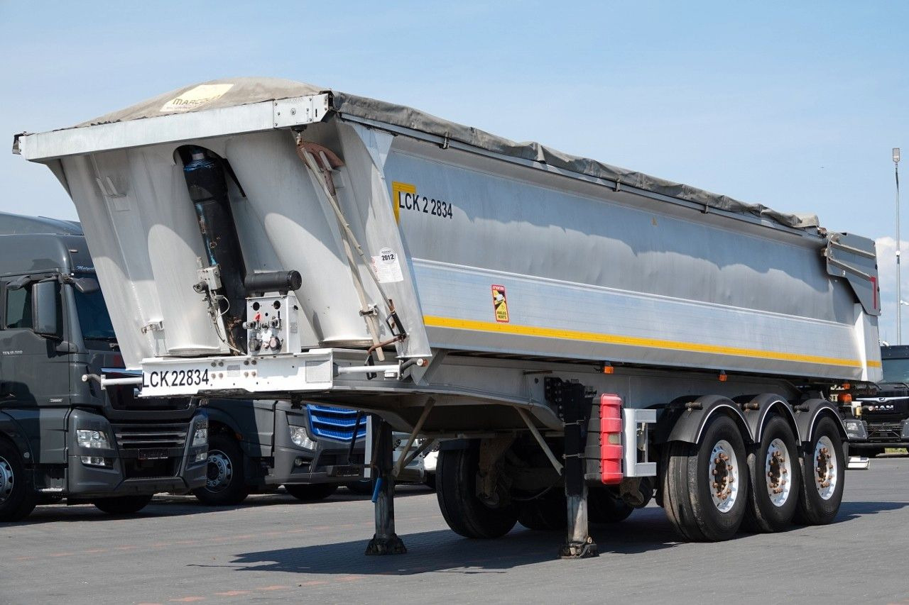 Benalu WYWROTKA 27 m3 / ALUMINIOWA / HYDRAULICZNA KLAPA - نصف مقطورة قلابة: صورة 3 Benalu WYWROTKA 27 m3 / ALUMINIOWA / HYDRAULICZNA KLAPA - نصف مقطورة قلابة: صورة 3