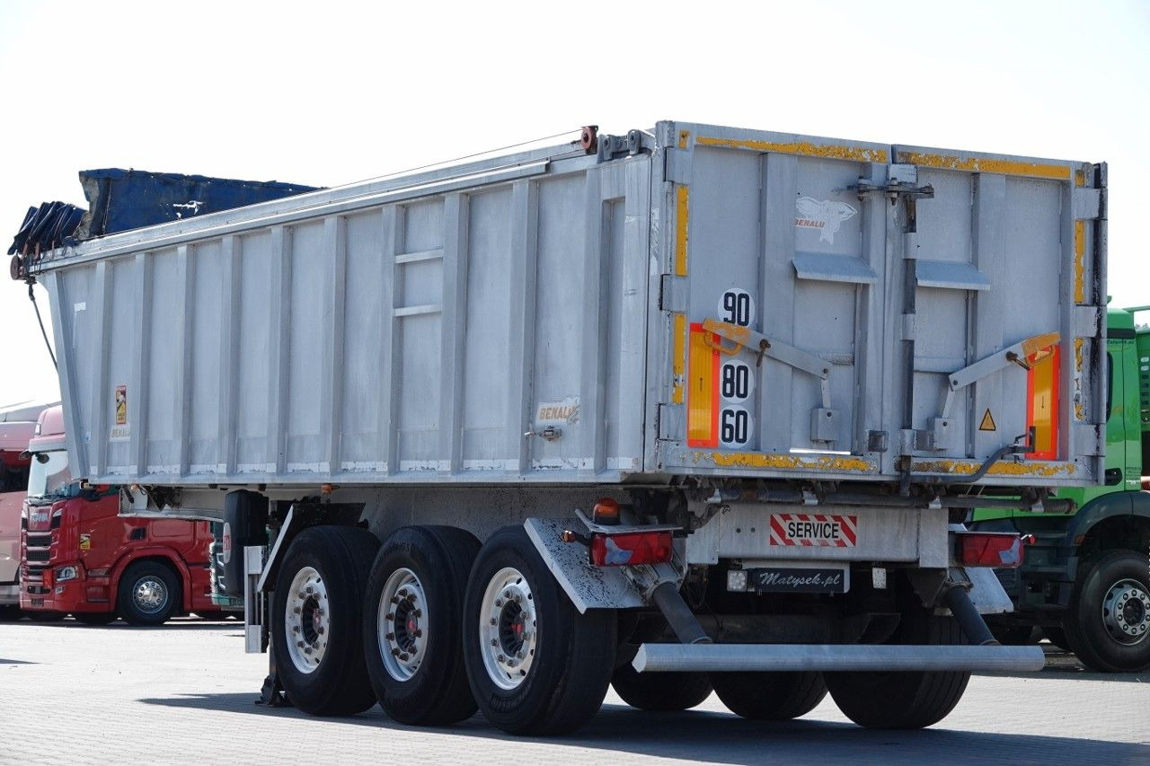 Benalu WYWROTKA / 28 m3 / ALUMINIOWA / OŚ PODNOSZONA / - نصف مقطورة قلابة: صورة 3 Benalu WYWROTKA / 28 m3 / ALUMINIOWA / OŚ PODNOSZONA / - نصف مقطورة قلابة: صورة 3