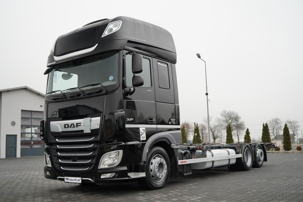 DAF XF 480 / BDF / 6X2 / / SSC / I-PARK COOL / OŚ P - ناقلة حاويات/ شاحنة حاويات: صورة 1 DAF XF 480 / BDF / 6X2 / / SSC / I-PARK COOL / OŚ P - ناقلة حاويات/ شاحنة حاويات: صورة 1