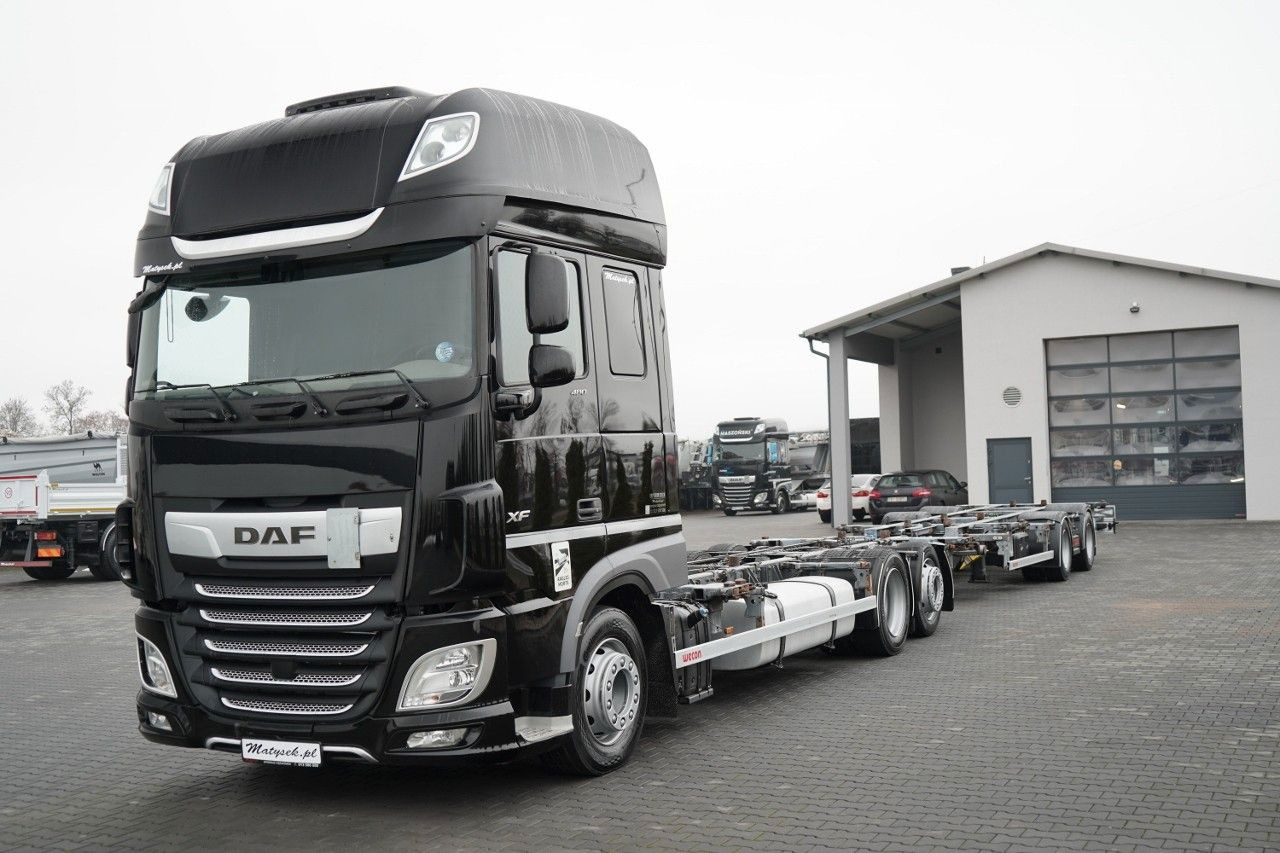 DAF XF 480 / BDF / 6X2 / ZESTAW TANDEM / SSC / I-PAR - ناقلة حاويات/ شاحنة حاويات: صورة 1 DAF XF 480 / BDF / 6X2 / ZESTAW TANDEM / SSC / I-PAR - ناقلة حاويات/ شاحنة حاويات: صورة 1