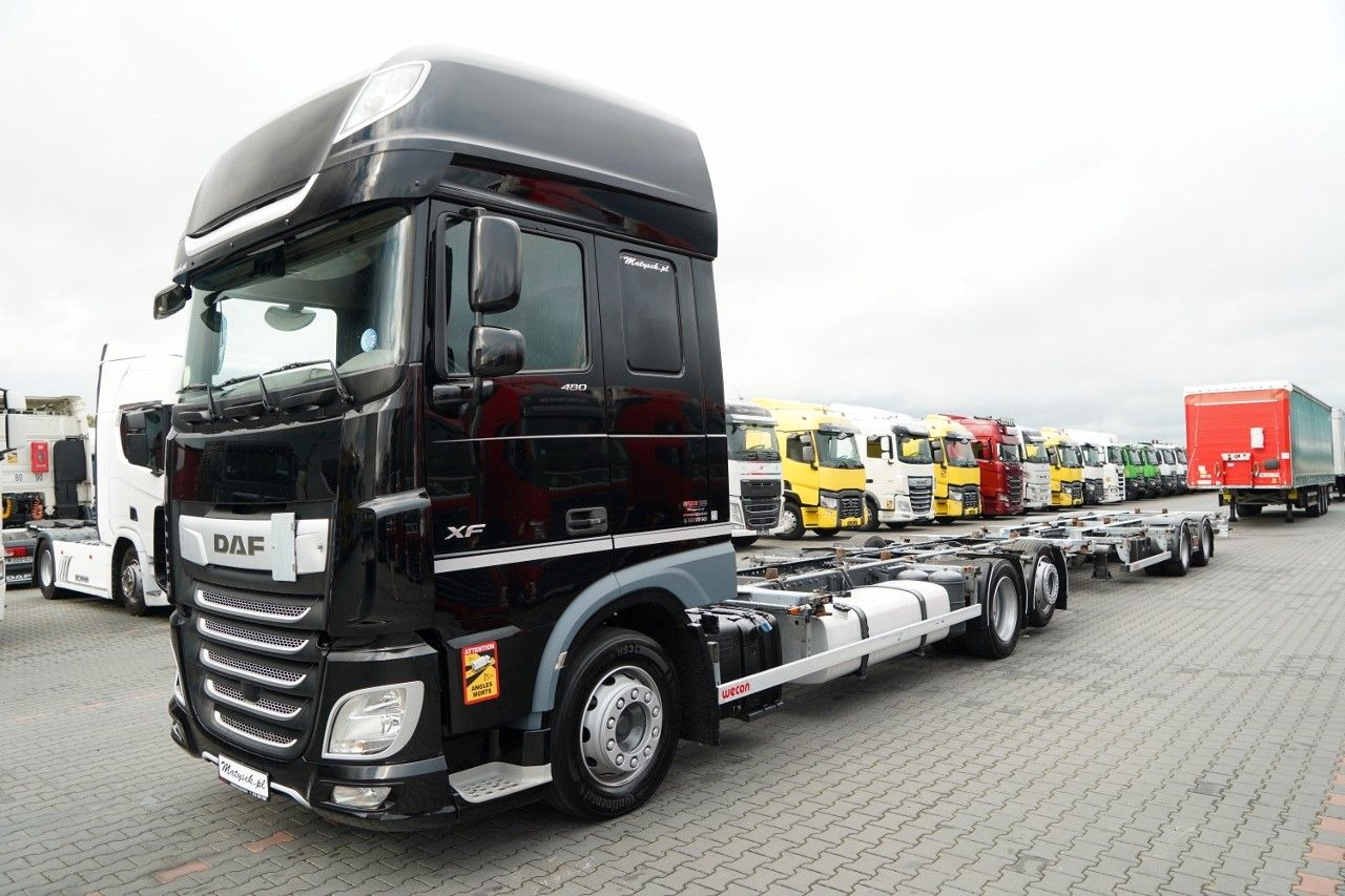 DAF XF 480 / BDF / 6X2 / ZESTAW TANDEM / SSC / I-PA - ناقلة حاويات/ شاحنة حاويات: صورة 2 DAF XF 480 / BDF / 6X2 / ZESTAW TANDEM / SSC / I-PA - ناقلة حاويات/ شاحنة حاويات: صورة 2