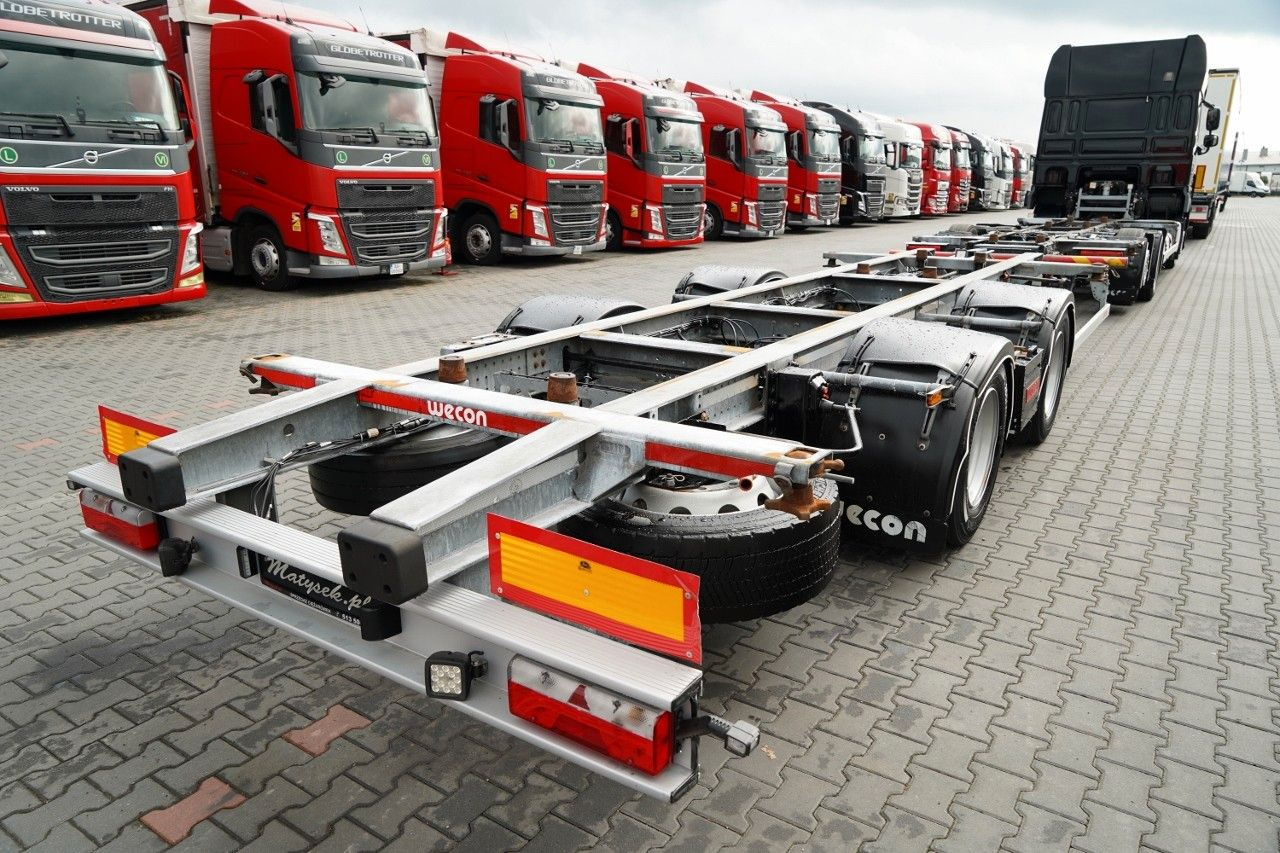 ناقلة حاويات/ شاحنة حاويات DAF XF 480 / BDF / 6X2 / ZESTAW TANDEM / SSC / I-PA: صورة 9
