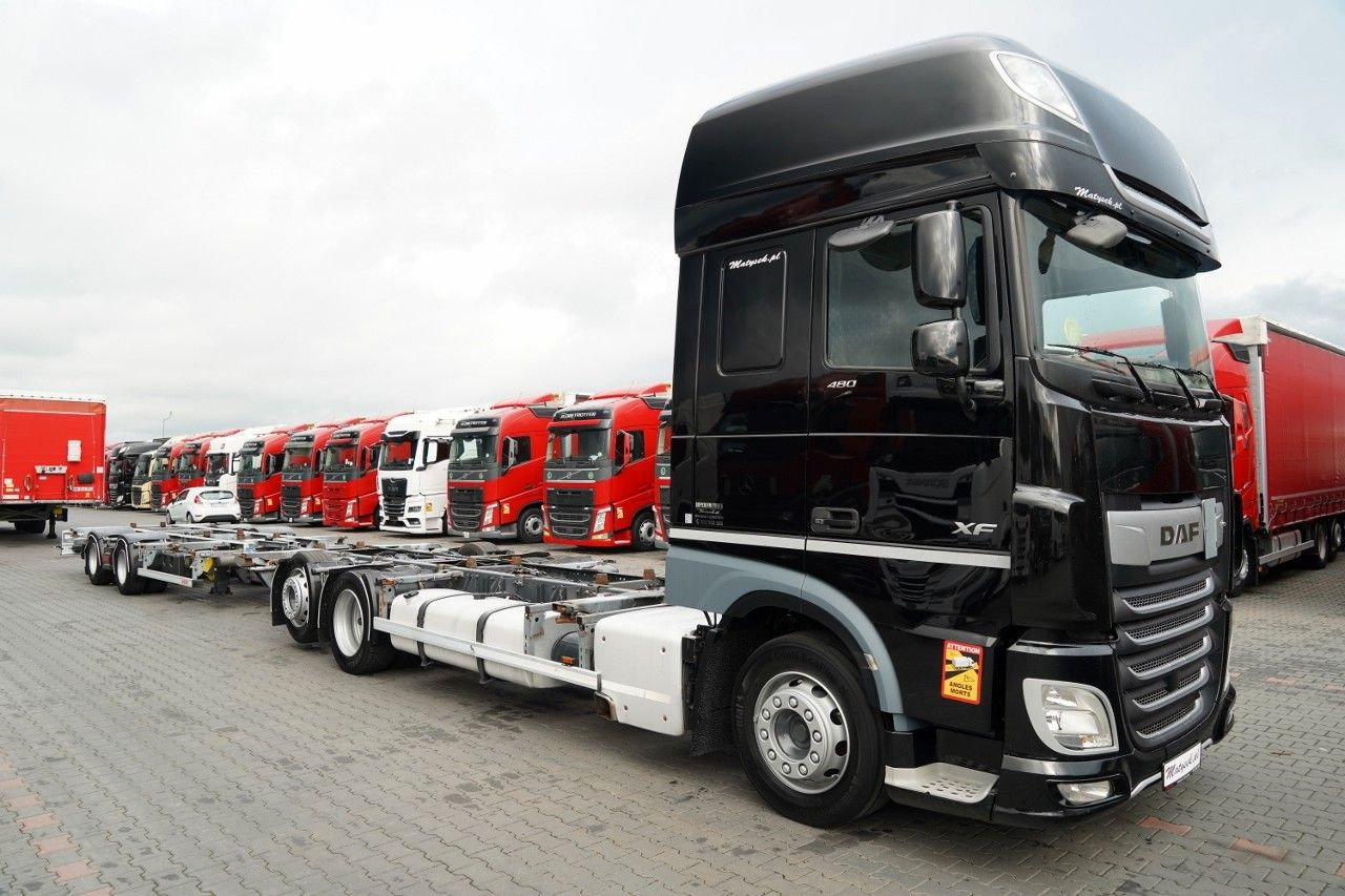 DAF XF 480 / BDF / 6X2 / ZESTAW TANDEM / SSC / I-PA - ناقلة حاويات/ شاحنة حاويات: صورة 5 DAF XF 480 / BDF / 6X2 / ZESTAW TANDEM / SSC / I-PA - ناقلة حاويات/ شاحنة حاويات: صورة 5