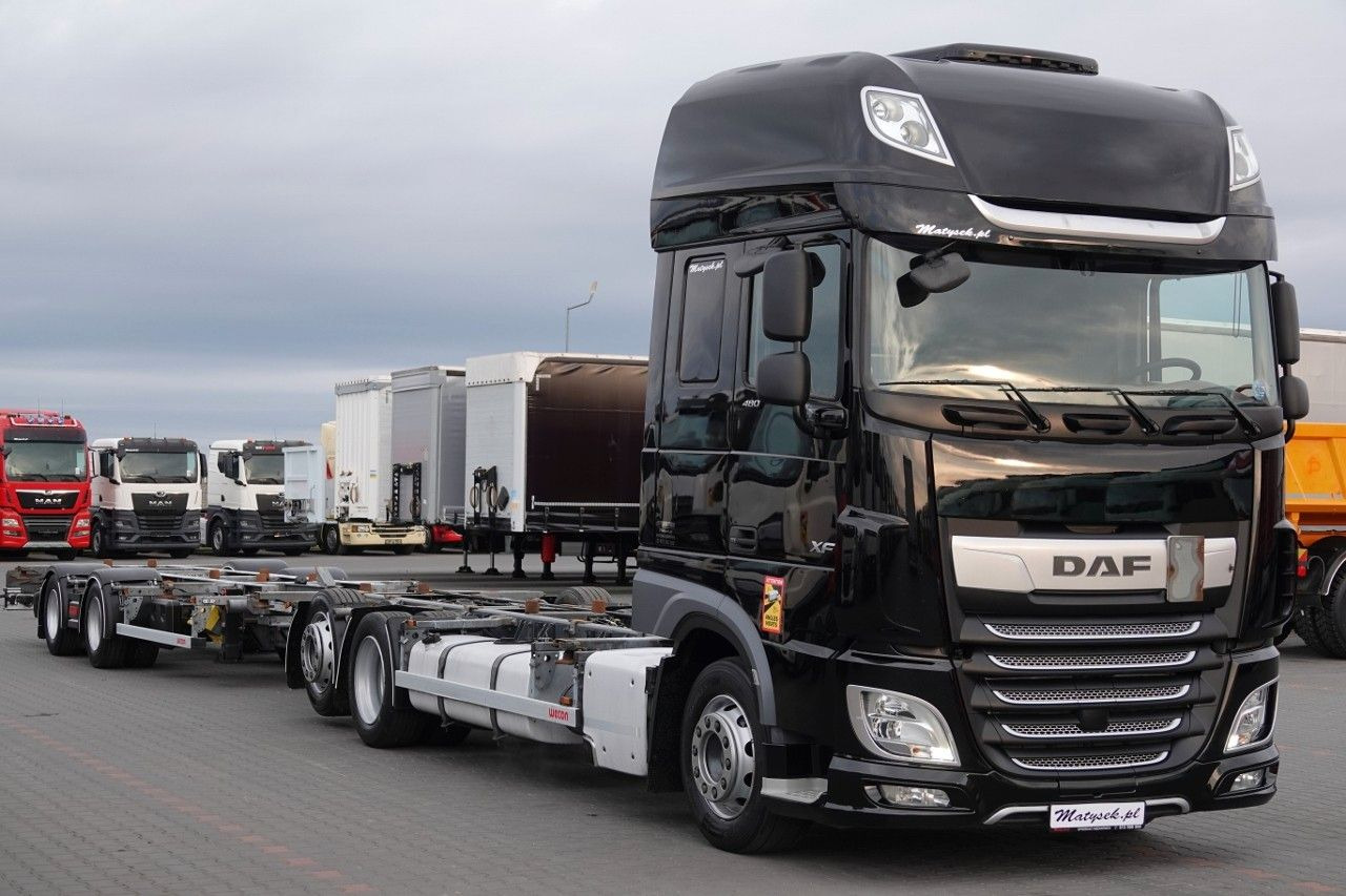 DAF XF 480 / BDF / ZESTAW TANDEM / 2019 / PO KONTRAK - ناقلة حاويات/ شاحنة حاويات: صورة 1 DAF XF 480 / BDF / ZESTAW TANDEM / 2019 / PO KONTRAK - ناقلة حاويات/ شاحنة حاويات: صورة 1