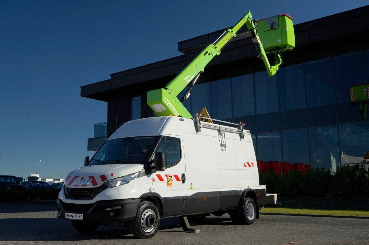 Iveco DAILY 70-180 / PODNOŚNIK KOSZOWY - 16 m / BLASZ - منصة محمولة مثبتة على الشاحنة: صورة 1 Iveco DAILY 70-180 / PODNOŚNIK KOSZOWY - 16 m / BLASZ - منصة محمولة مثبتة على الشاحنة: صورة 1