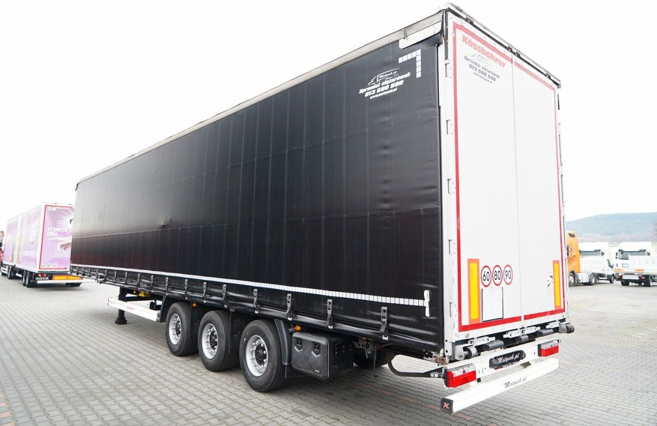 Kässbohrer FIRANKA / MEGA / DACH PODNOSZONY / LOW DECK / 2 - نصف مقطورة بستائر جانبية: صورة 5 Kässbohrer FIRANKA / MEGA / DACH PODNOSZONY / LOW DECK / 2 - نصف مقطورة بستائر جانبية: صورة 5