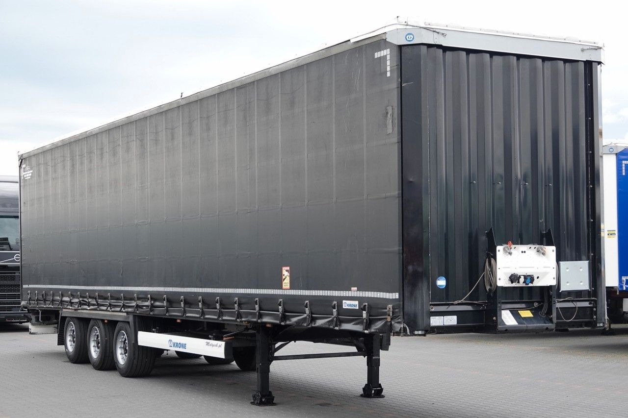 Krone FIRANKA / MEGA / DACH PODNOSZONY / LOW DECK / 2 - نصف مقطورة بستائر جانبية: صورة 1 Krone FIRANKA / MEGA / DACH PODNOSZONY / LOW DECK / 2 - نصف مقطورة بستائر جانبية: صورة 1
