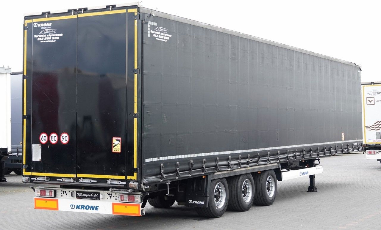 Krone FIRANKA / MEGA / DACH PODNOSZONY / LOW DECK / 2 - نصف مقطورة بستائر جانبية: صورة 4 Krone FIRANKA / MEGA / DACH PODNOSZONY / LOW DECK / 2 - نصف مقطورة بستائر جانبية: صورة 4