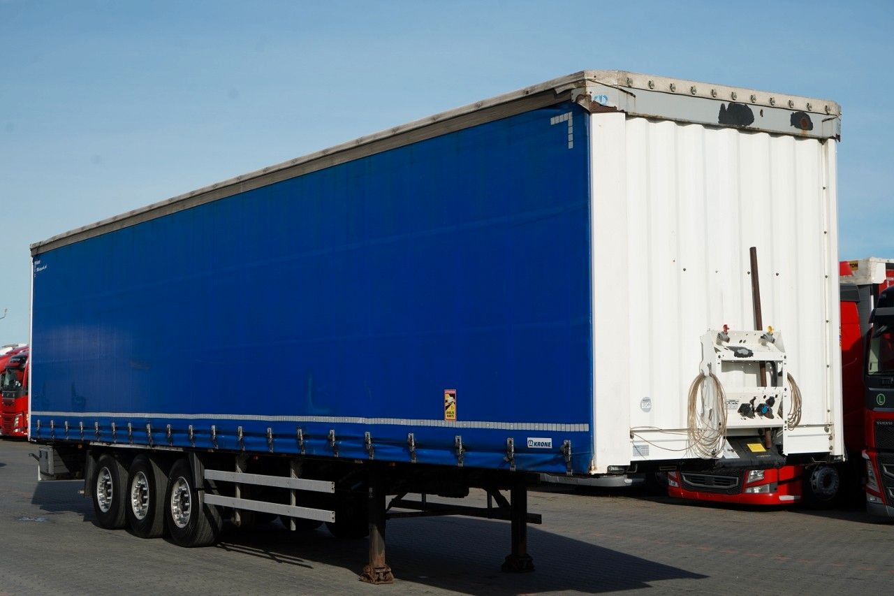 Krone FIRANKA / MULDA 9M / OŚ PODNOSZONA / SAF / COLIM - نصف مقطورة بستائر جانبية: صورة 1 Krone FIRANKA / MULDA 9M / OŚ PODNOSZONA / SAF / COLIM - نصف مقطورة بستائر جانبية: صورة 1