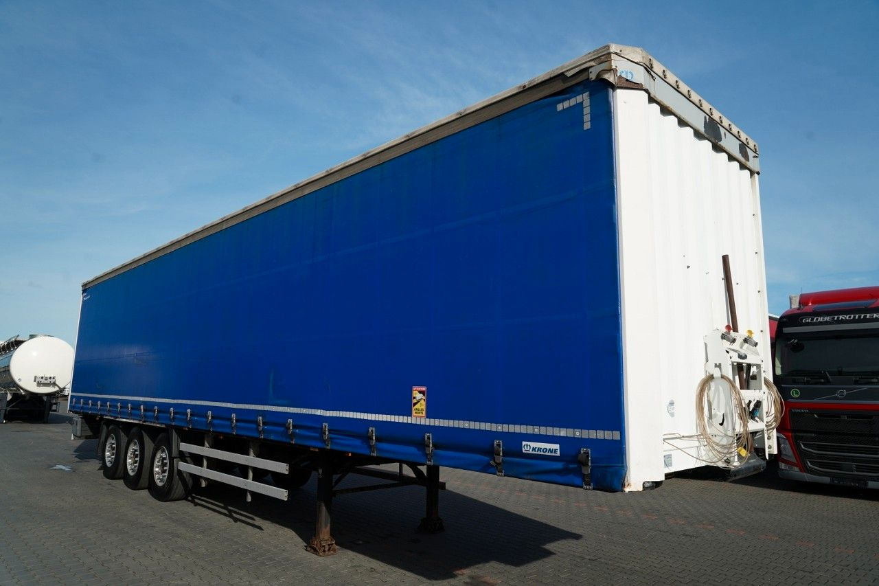 Krone FIRANKA / MULDA 9M / OŚ PODNOSZONA / SAF / COLIM - نصف مقطورة بستائر جانبية: صورة 2 Krone FIRANKA / MULDA 9M / OŚ PODNOSZONA / SAF / COLIM - نصف مقطورة بستائر جانبية: صورة 2