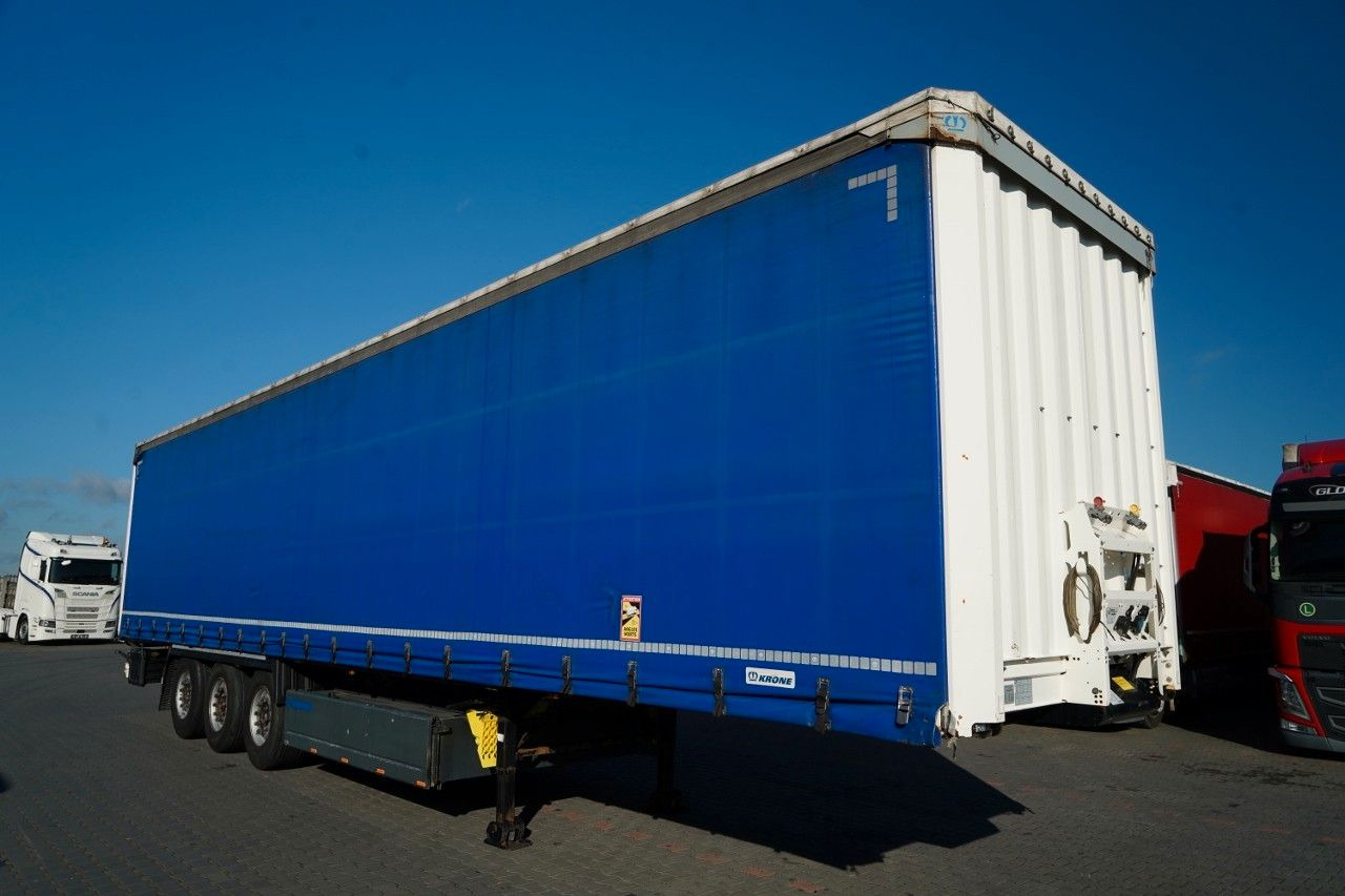 Krone FIRANKA / STANDARD / KOSZ NA PALETY / OŚ PODNOS - نصف مقطورة بستائر جانبية: صورة 2 Krone FIRANKA / STANDARD / KOSZ NA PALETY / OŚ PODNOS - نصف مقطورة بستائر جانبية: صورة 2