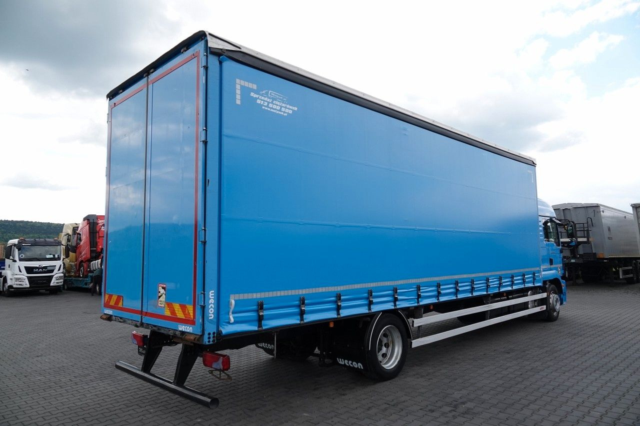 MAN TGM 18.290 / 6x2 / FIRANKA - 8,9 m / SOLÓWKA / - شاحنة ذات ستائر جانبية: صورة 3 MAN TGM 18.290 / 6x2 / FIRANKA - 8,9 m / SOLÓWKA / - شاحنة ذات ستائر جانبية: صورة 3