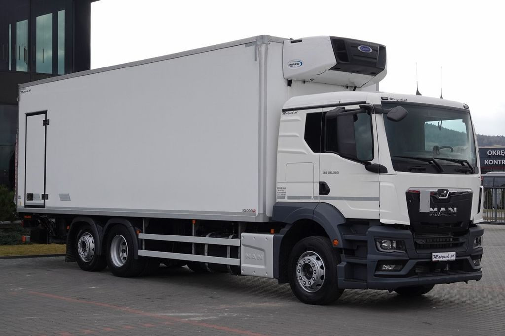 MAN TGS 26.360 / 6x2 / CHŁODNIA -8,2 M / SUPRA 850MT MAN TGS 26.360 / 6x2 / CHŁODNIA -8,2 M / SUPRA 850MT - شاحنة ذات مبرد: صورة 1 MAN TGS 26.360 / 6x2 / CHŁODNIA -8,2 M / SUPRA 850MT MAN TGS 26.360 / 6x2 / CHŁODNIA -8,2 M / SUPRA 850MT - شاحنة ذات مبرد: صورة 1