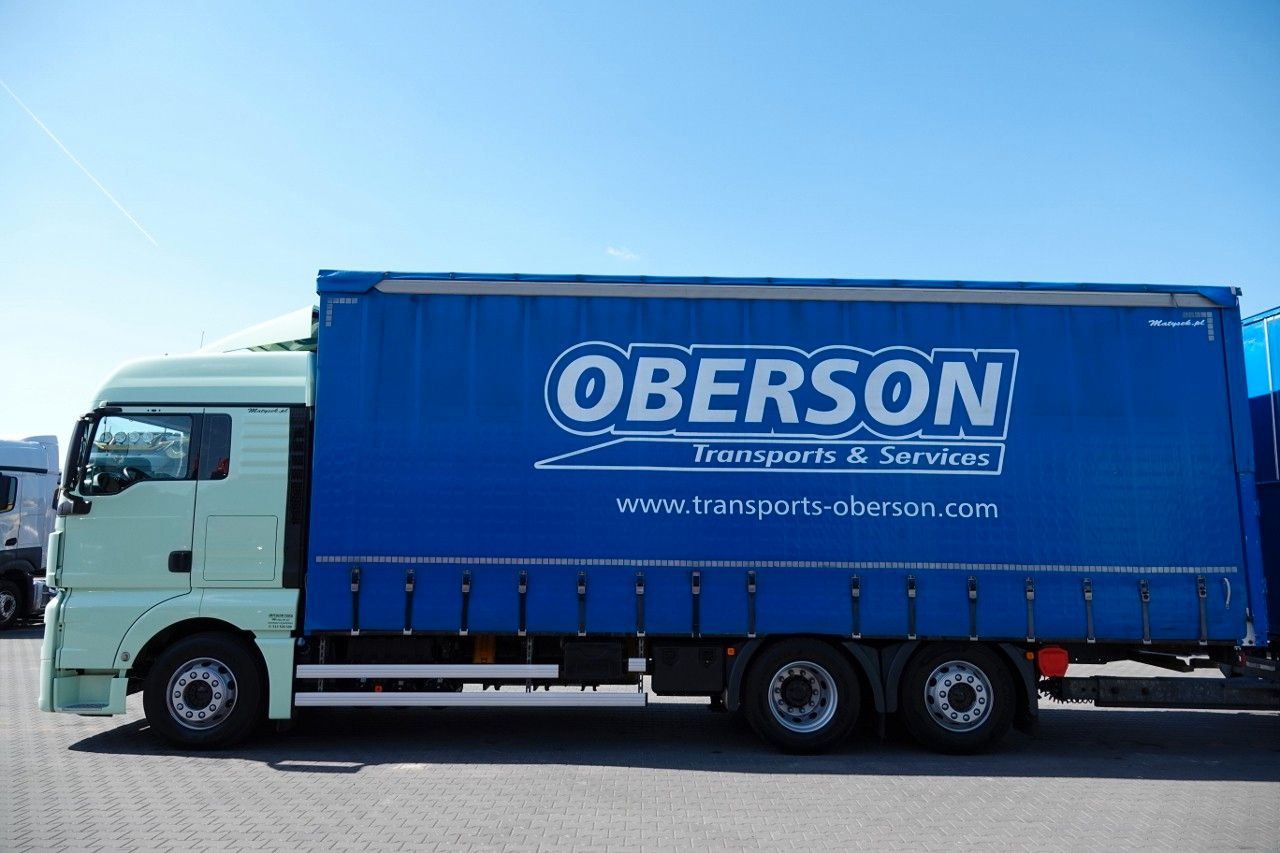 MAN TGX 26.460 / ZESTAW TANDEM PRZEJAZDOWY / 120 M3 - شاحنة ذات ستائر جانبية: صورة 5 MAN TGX 26.460 / ZESTAW TANDEM PRZEJAZDOWY / 120 M3 - شاحنة ذات ستائر جانبية: صورة 5