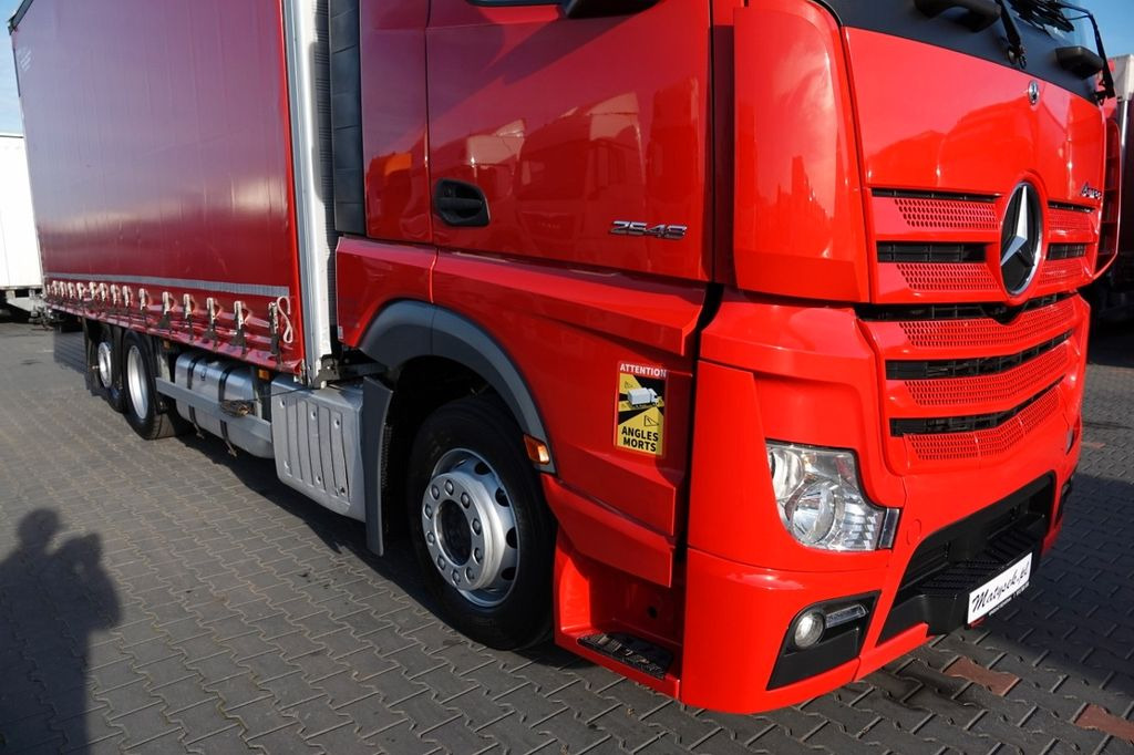 Mercedes-Benz ACTROS 25 480 / FIRANKA- 7,4 m / PODNOSZONY DACH - شاحنة ذات ستائر جانبية: صورة 5 Mercedes-Benz ACTROS 25 480 / FIRANKA- 7,4 m / PODNOSZONY DACH - شاحنة ذات ستائر جانبية: صورة 5