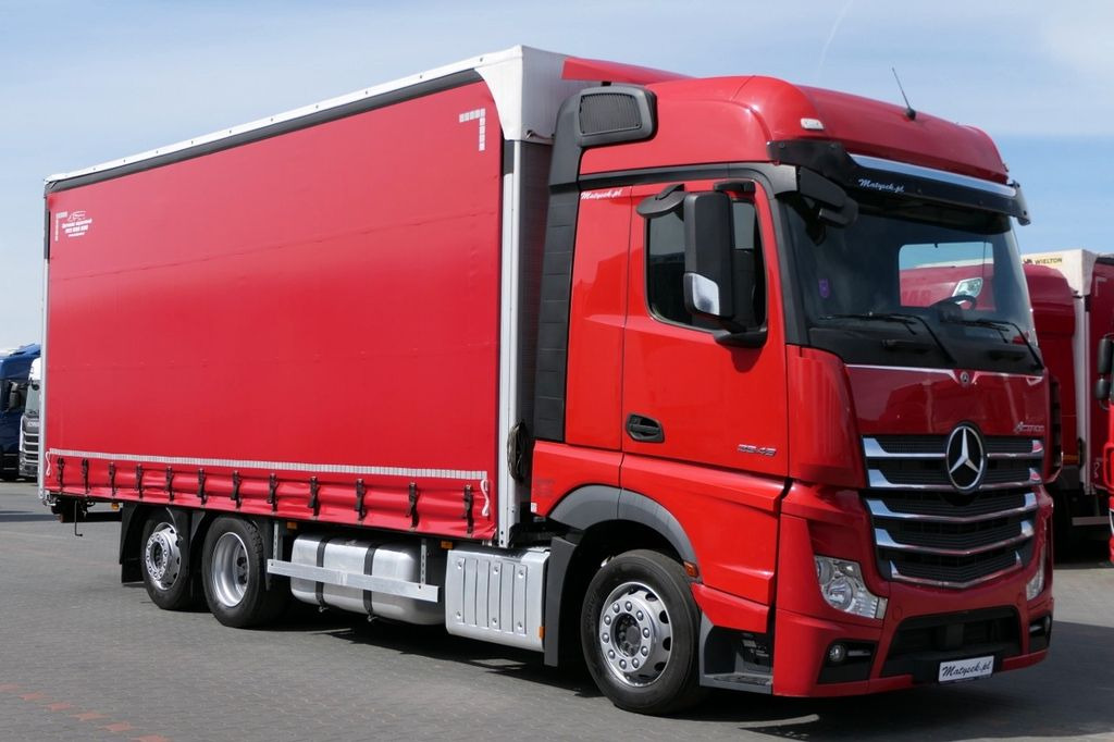 Mercedes-Benz ACTROS 25. 480 / FIRANKA / PODNOSZONY DACH / 3 o - شاحنة ذات ستائر جانبية: صورة 5 Mercedes-Benz ACTROS 25. 480 / FIRANKA / PODNOSZONY DACH / 3 o - شاحنة ذات ستائر جانبية: صورة 5