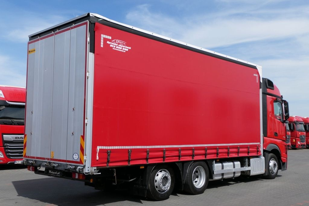 Mercedes-Benz ACTROS 25. 480 / FIRANKA / PODNOSZONY DACH / 3 o - شاحنة ذات ستائر جانبية: صورة 4 Mercedes-Benz ACTROS 25. 480 / FIRANKA / PODNOSZONY DACH / 3 o - شاحنة ذات ستائر جانبية: صورة 4