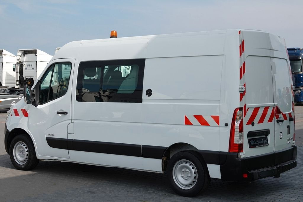الشاحنات الصغيرة كابينة مزدوجة Renault MASTER / 6 osób / MANUAL / L2 H2 / 3,5 TONY / SP: صورة 8