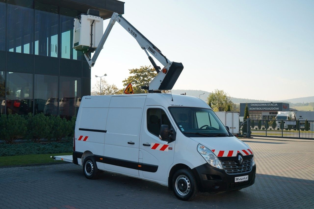 Renault MASTER / PODNOŚNIK KOSZOWY - 10.5 m / BLASZAK + - منصة محمولة مثبتة على الشاحنة: صورة 1 Renault MASTER / PODNOŚNIK KOSZOWY - 10.5 m / BLASZAK + - منصة محمولة مثبتة على الشاحنة: صورة 1