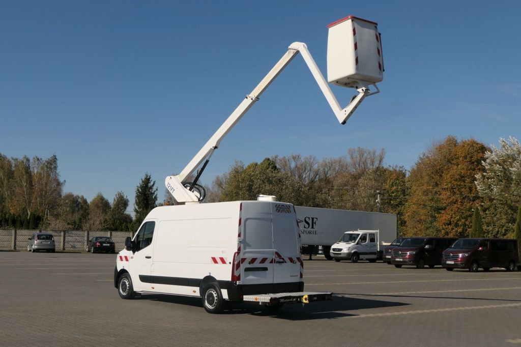 Renault MASTER / PODNOŚNIK KOSZOWY - 12 metrów / WZWYŻKA - منصة محمولة مثبتة على الشاحنة: صورة 2 Renault MASTER / PODNOŚNIK KOSZOWY - 12 metrów / WZWYŻKA - منصة محمولة مثبتة على الشاحنة: صورة 2