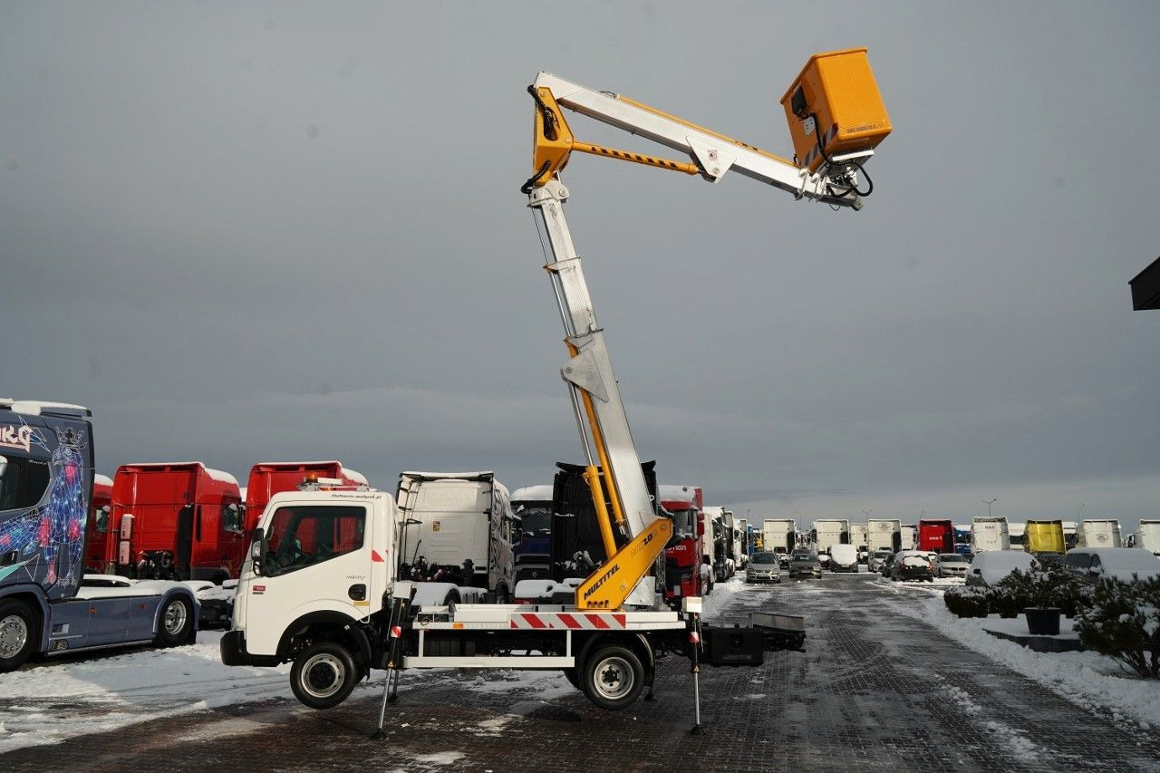 Renault MAXITY 120 dxi / ZWYŻKA 20 METRÓW / PODNOŚNIK KO - منصة محمولة مثبتة على الشاحنة: صورة 4 Renault MAXITY 120 dxi / ZWYŻKA 20 METRÓW / PODNOŚNIK KO - منصة محمولة مثبتة على الشاحنة: صورة 4
