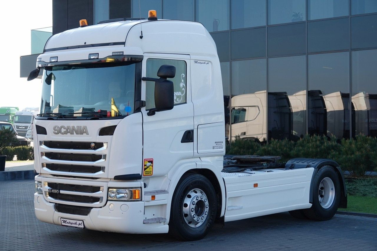 Scania G 490 / RETARDER / HIGHLINE / ALUFELGI / SPROWA Scania G 490 / RETARDER / HIGHLINE / ALUFELGI / SPROWA - مقطورة السحب: صورة 2 Scania G 490 / RETARDER / HIGHLINE / ALUFELGI / SPROWA Scania G 490 / RETARDER / HIGHLINE / ALUFELGI / SPROWA - مقطورة السحب: صورة 2