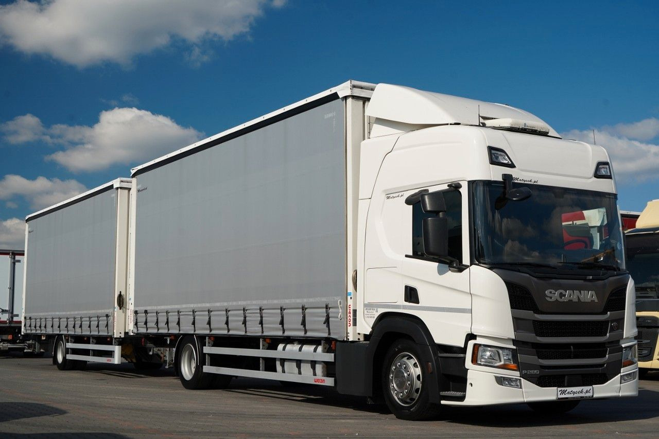 Scania P 280 / TANDEM / 4X2 / MEGA / I-PARK COOL / PRZ - شاحنة ذات ستائر جانبية: صورة 1 Scania P 280 / TANDEM / 4X2 / MEGA / I-PARK COOL / PRZ - شاحنة ذات ستائر جانبية: صورة 1
