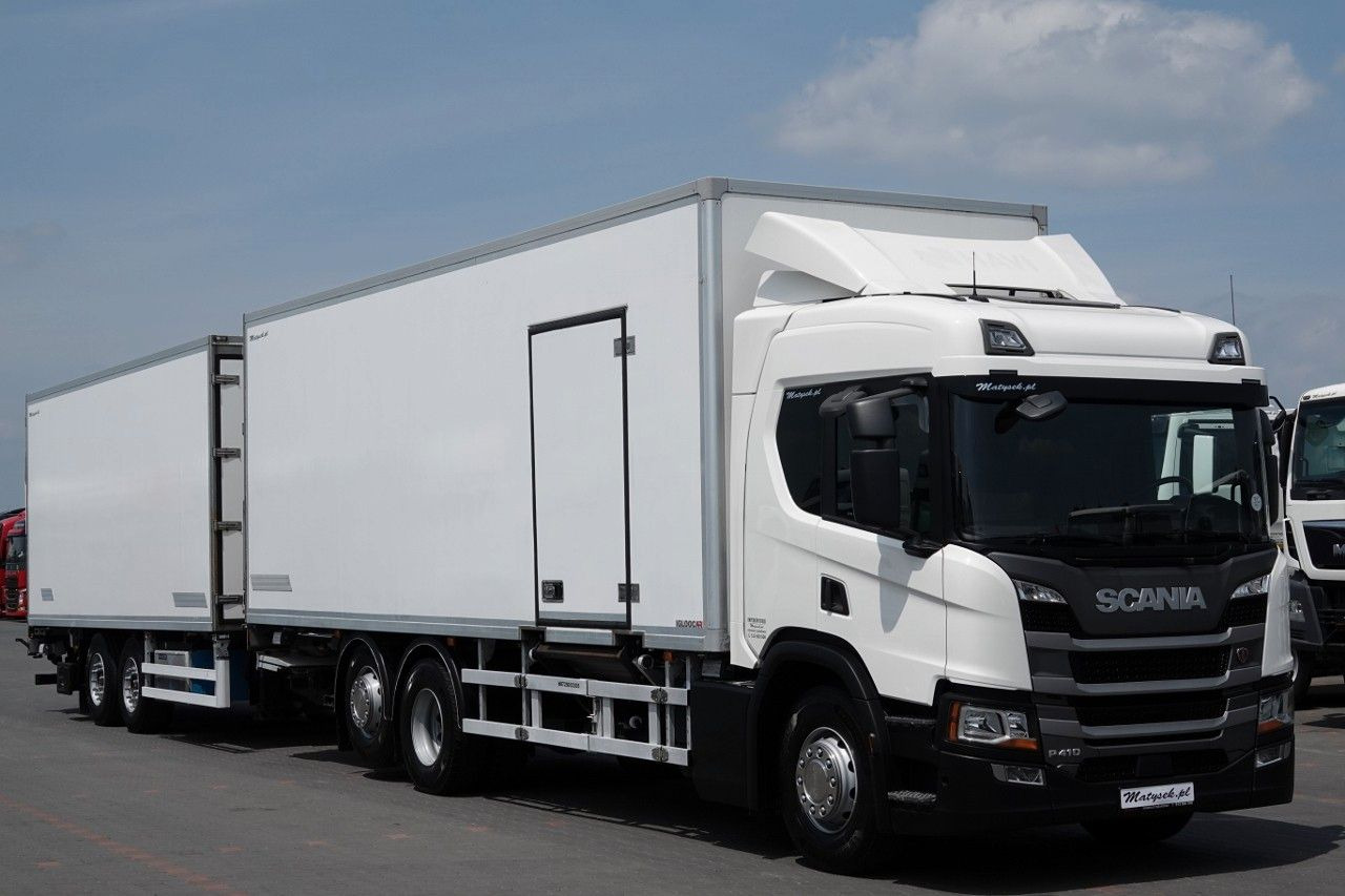 Scania P 410 / CHŁODNIA / ZESTAW TANDEM / PRZEJAZDOWY / - آلات أخرى: صورة 1 Scania P 410 / CHŁODNIA / ZESTAW TANDEM / PRZEJAZDOWY / - آلات أخرى: صورة 1