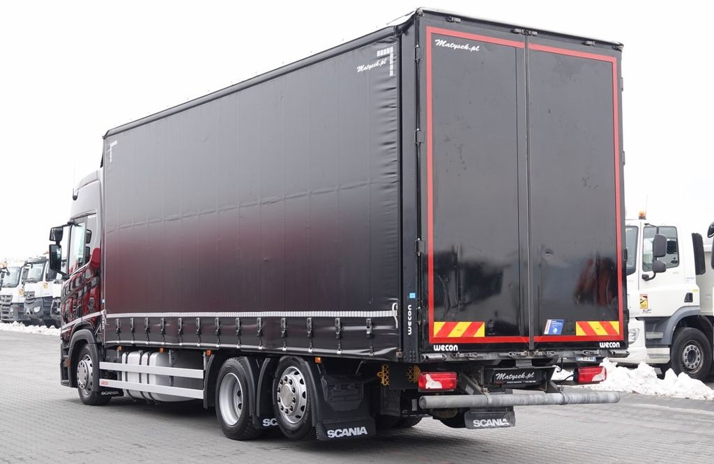 Scania R 410 / 6x2 / FIRANKA - 7,8 m / SOLÓWKA / PODNOS - شاحنة ذات ستائر جانبية: صورة 2 Scania R 410 / 6x2 / FIRANKA - 7,8 m / SOLÓWKA / PODNOS - شاحنة ذات ستائر جانبية: صورة 2