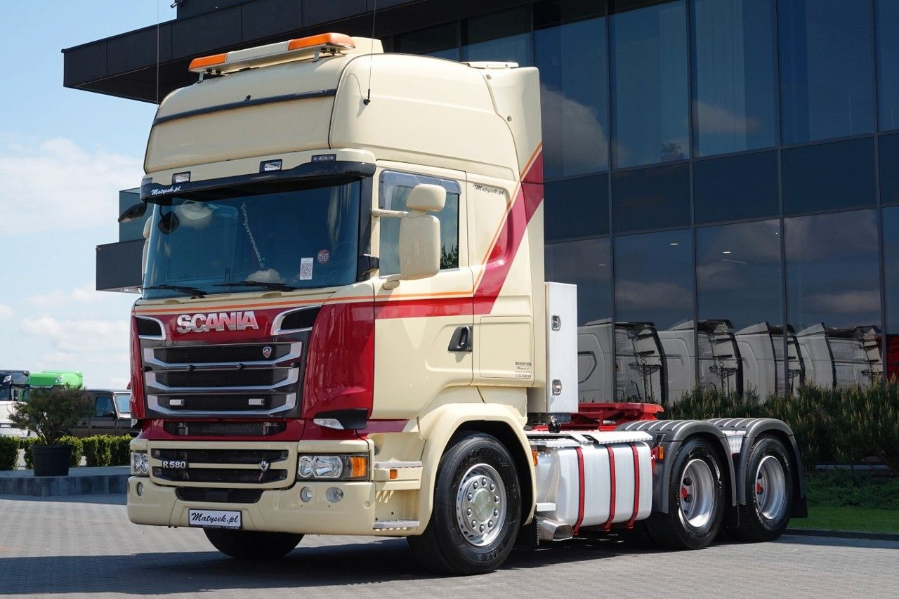 Scania R 580 / V8 / 6x4 / DMC: 95.000 KG / I-PARK COOL/ Scania R 580 / V8 / 6x4 / DMC: 95.000 KG / I-PARK COOL/ - مقطورة السحب: صورة 1 Scania R 580 / V8 / 6x4 / DMC: 95.000 KG / I-PARK COOL/ Scania R 580 / V8 / 6x4 / DMC: 95.000 KG / I-PARK COOL/ - مقطورة السحب: صورة 1