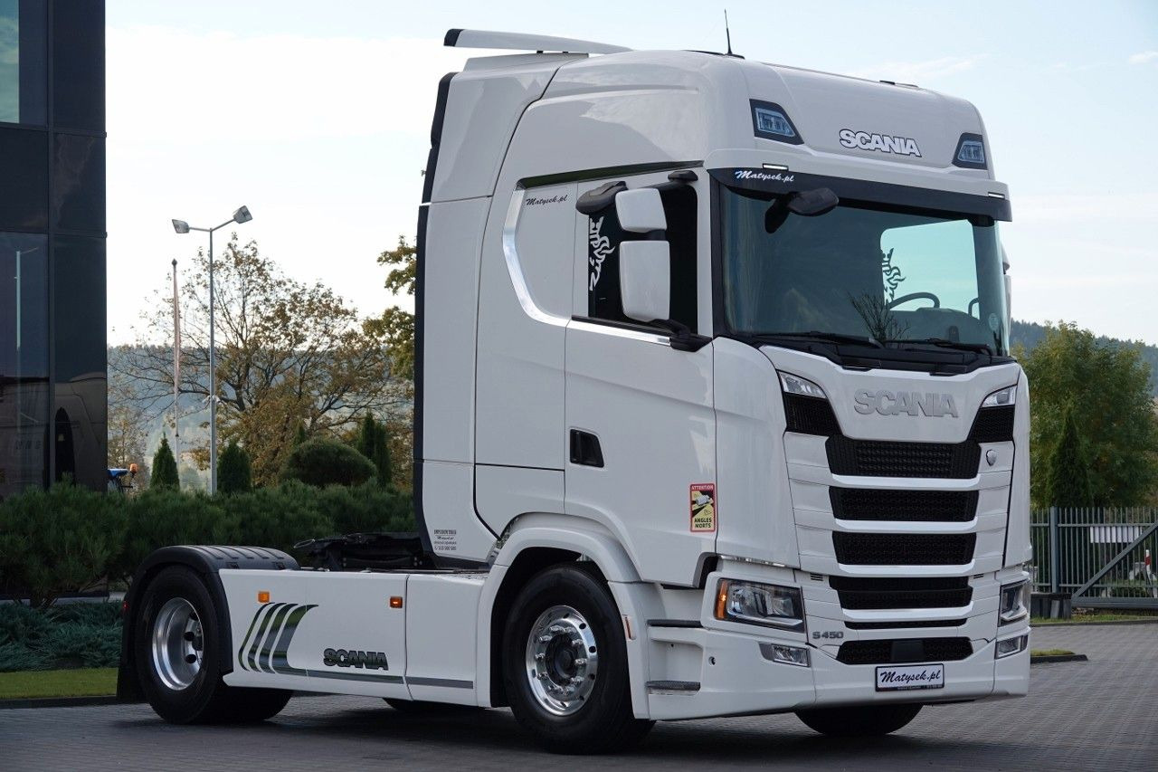 Scania S 450 / RETARDER /2018 ROK / NAVI / ALUFELGI / O - رأس تريلا: صورة 1 Scania S 450 / RETARDER /2018 ROK / NAVI / ALUFELGI / O - رأس تريلا: صورة 1