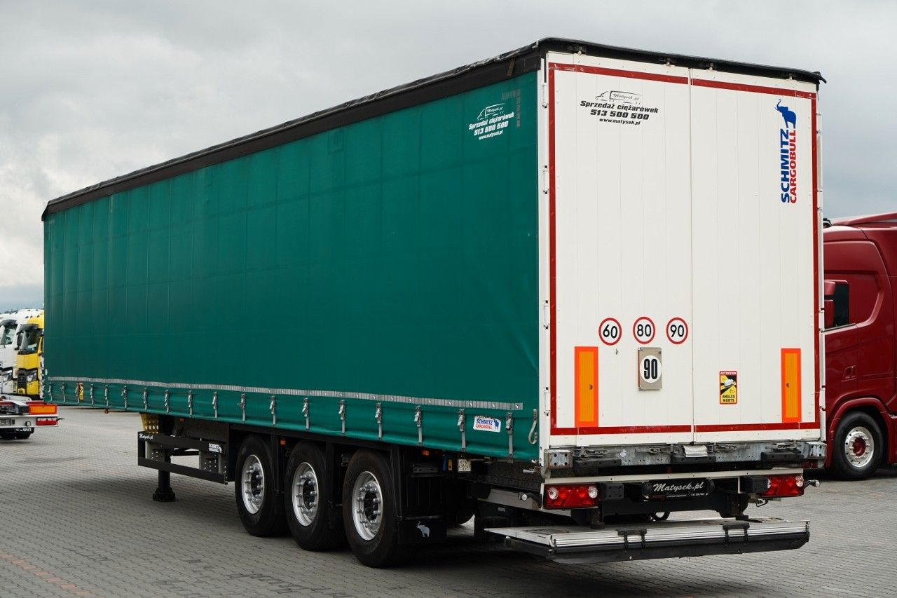 Schmitz Cargobull FIRANKA / STANDARD / DWIE OSIE PODNOSZONE / WI - نصف مقطورة بستائر جانبية: صورة 3 Schmitz Cargobull FIRANKA / STANDARD / DWIE OSIE PODNOSZONE / WI - نصف مقطورة بستائر جانبية: صورة 3