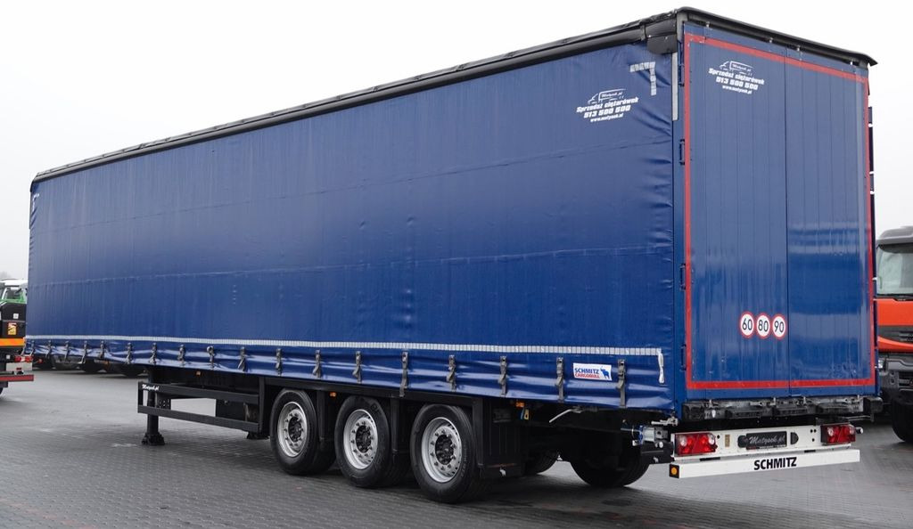 Schmitz Cargobull FIRANKA VARIOS / PODNOSZONY DACH / 385/55 R22,5 - نصف مقطورة بستائر جانبية: صورة 3 Schmitz Cargobull FIRANKA VARIOS / PODNOSZONY DACH / 385/55 R22,5 - نصف مقطورة بستائر جانبية: صورة 3