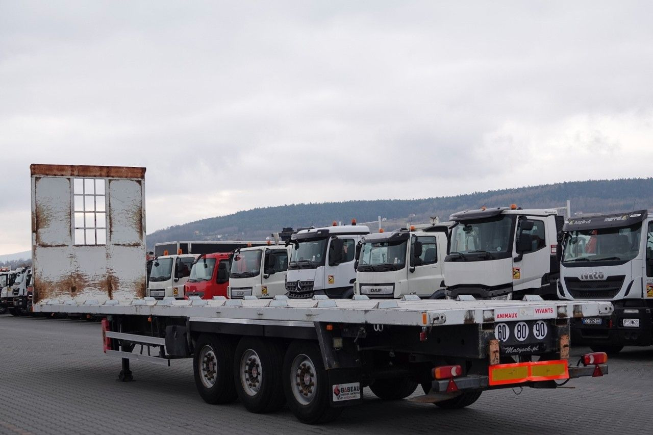 Schmitz Cargobull NACZEPA PLATFORMA / MOCNA PODŁOGA / OSIE SAF - نصف مقطورة مسطحة: صورة 4 Schmitz Cargobull NACZEPA PLATFORMA / MOCNA PODŁOGA / OSIE SAF - نصف مقطورة مسطحة: صورة 4
