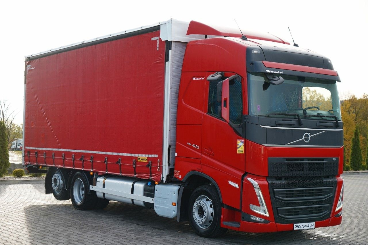 Volvo FH 460 / SOLÓWKA / I-SAVE / I-PARK COOL / OŚ POD - شاحنة ذات ستائر جانبية: صورة 1 Volvo FH 460 / SOLÓWKA / I-SAVE / I-PARK COOL / OŚ POD - شاحنة ذات ستائر جانبية: صورة 1
