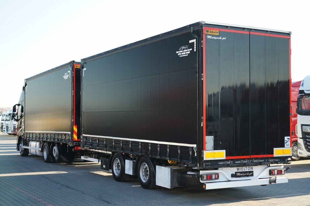 Volvo FH 460 / ZESTAW TANDEM / 120 M3 / PRZEJAZDOWY / - شاحنة ذات ستائر جانبية: صورة 2 Volvo FH 460 / ZESTAW TANDEM / 120 M3 / PRZEJAZDOWY / - شاحنة ذات ستائر جانبية: صورة 2