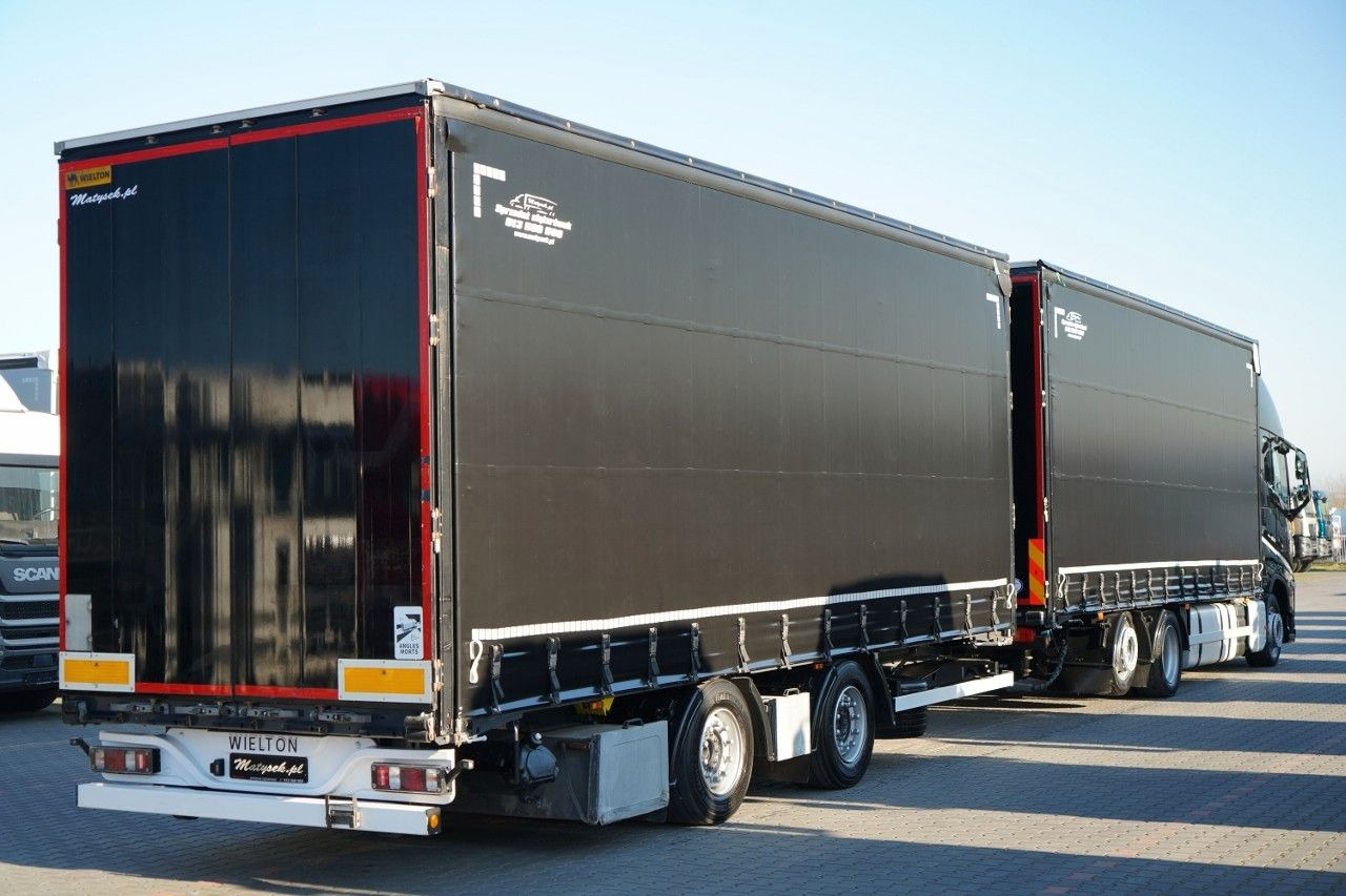 Volvo FH 460 / ZESTAW TANDEM / 120 M3 / PRZEJAZDOWY / - شاحنة ذات ستائر جانبية: صورة 3 Volvo FH 460 / ZESTAW TANDEM / 120 M3 / PRZEJAZDOWY / - شاحنة ذات ستائر جانبية: صورة 3