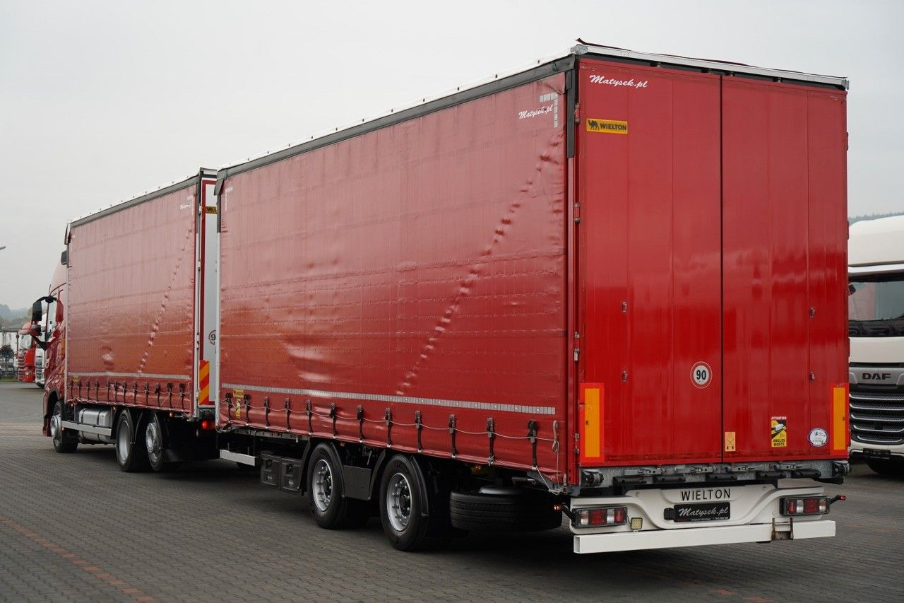 Volvo FH 460 / ZESTAW TANDEM / 120 M3 / PRZEJAZDOWY / - شاحنة ذات ستائر جانبية: صورة 3 Volvo FH 460 / ZESTAW TANDEM / 120 M3 / PRZEJAZDOWY / - شاحنة ذات ستائر جانبية: صورة 3
