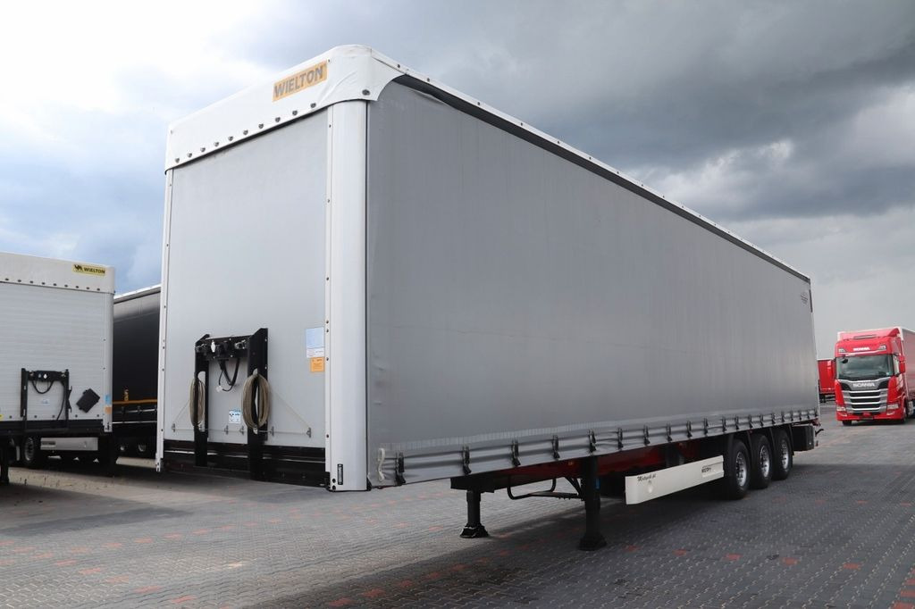 Wielton CURTAINSIDER/MEGA /COILMULD - 9M/LIFT AXLE/ SAF - نصف مقطورة بستائر جانبية: صورة 2 Wielton CURTAINSIDER/MEGA /COILMULD - 9M/LIFT AXLE/ SAF - نصف مقطورة بستائر جانبية: صورة 2