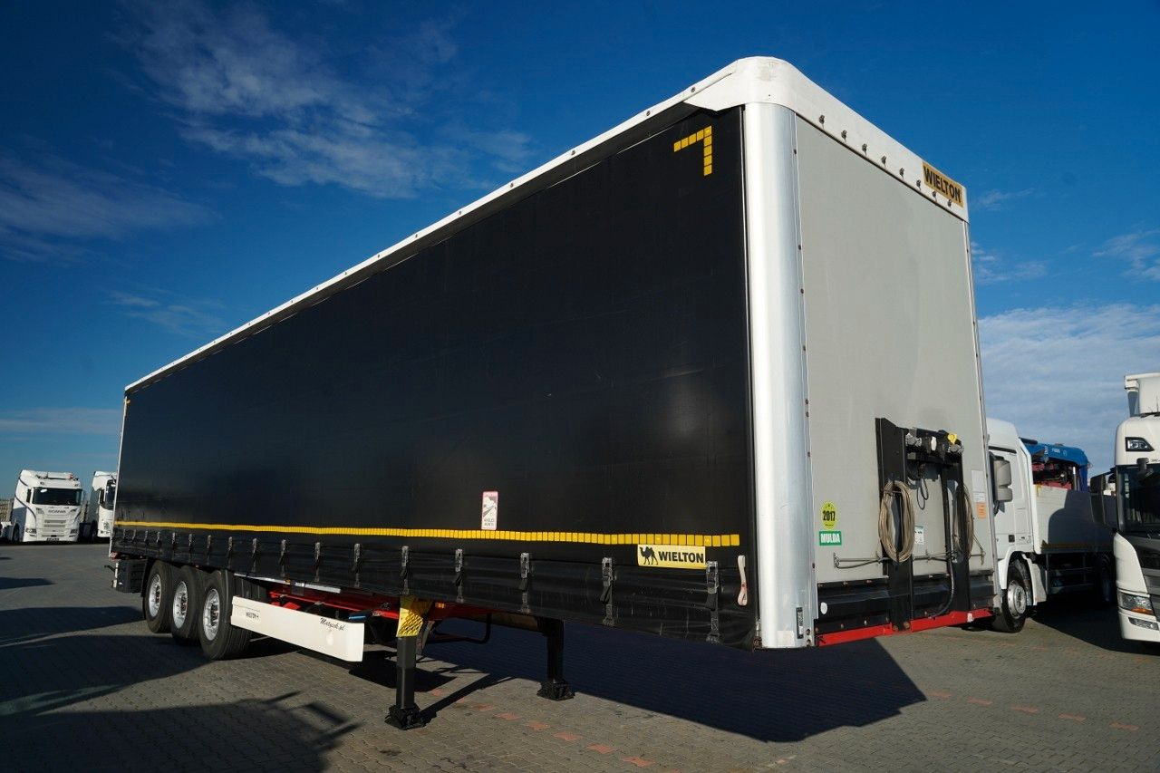 Wielton FIRANKA STANDARD / MULDA DO STALI - 9 M / OŚ POD - نصف مقطورة بستائر جانبية: صورة 2 Wielton FIRANKA STANDARD / MULDA DO STALI - 9 M / OŚ POD - نصف مقطورة بستائر جانبية: صورة 2