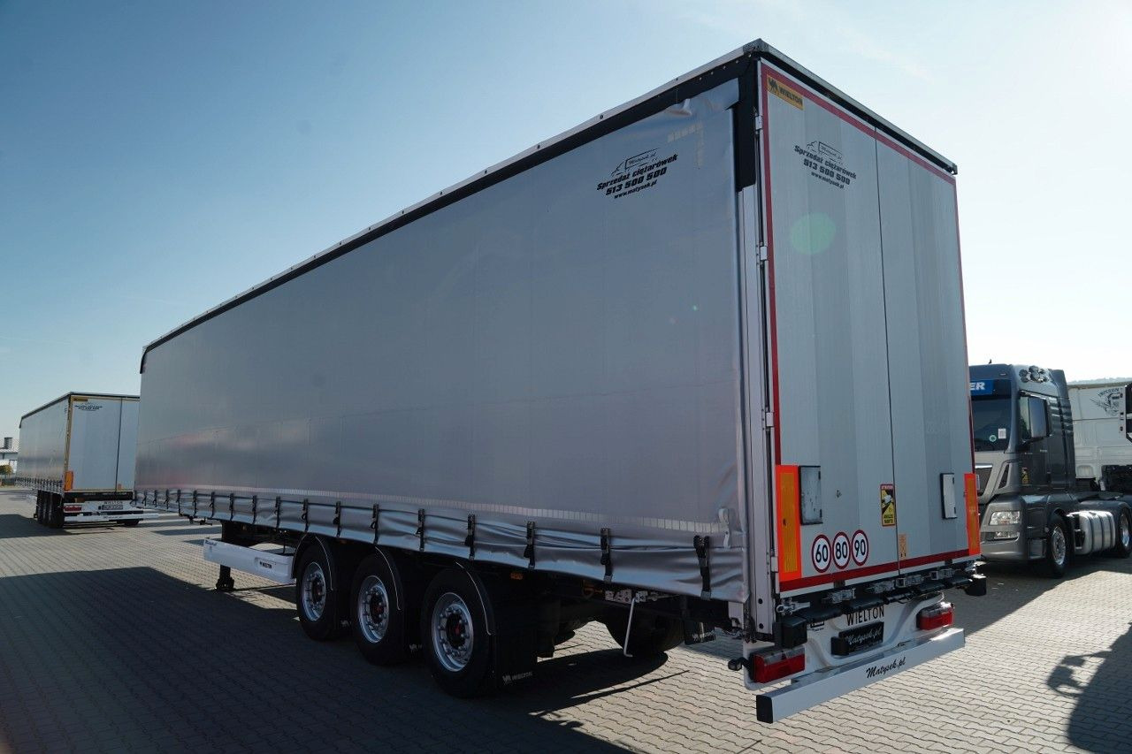 Wielton FIRANKA STANDARD / PODNOSZONY DACH / SYSTEM BDE - نصف مقطورة بستائر جانبية: صورة 5 Wielton FIRANKA STANDARD / PODNOSZONY DACH / SYSTEM BDE - نصف مقطورة بستائر جانبية: صورة 5