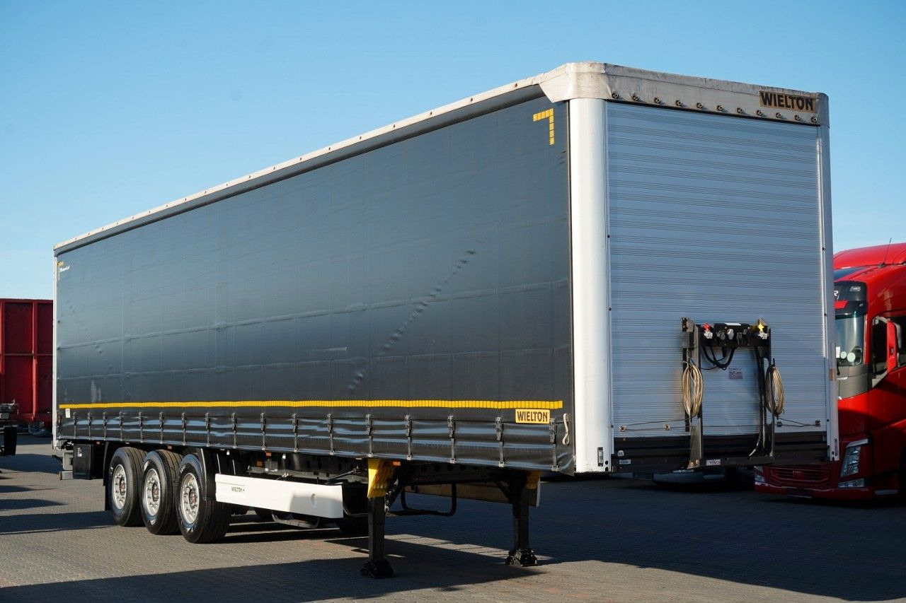 Wielton FIRANKA / STANDARD / SAF - نصف مقطورة بستائر جانبية: صورة 1 Wielton FIRANKA / STANDARD / SAF - نصف مقطورة بستائر جانبية: صورة 1