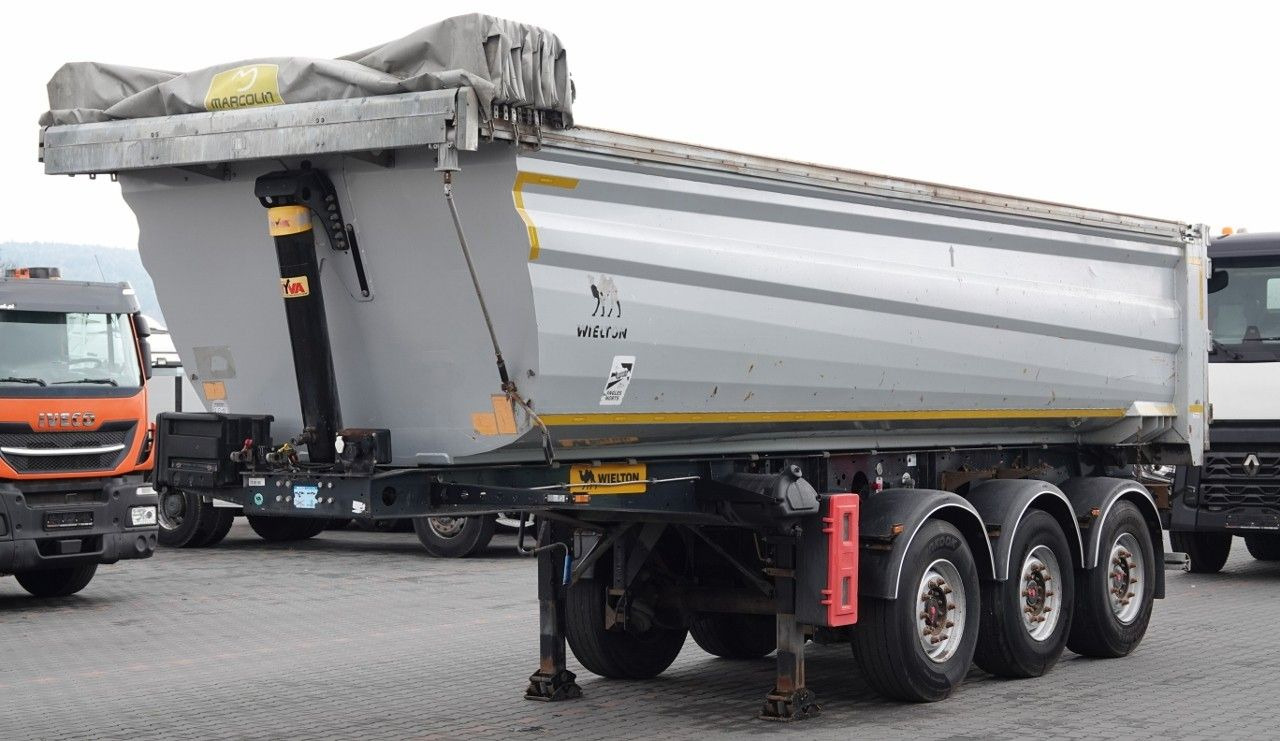 Wielton WYWROTKA / STALOWA / 25m3 / HP RYNNA / OŚ PODNOS - نصف مقطورة قلابة: صورة 3 Wielton WYWROTKA / STALOWA / 25m3 / HP RYNNA / OŚ PODNOS - نصف مقطورة قلابة: صورة 3