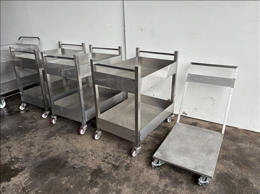 NNP Stainless trolleys - آلة الغذاء: صورة 1 NNP Stainless trolleys - آلة الغذاء: صورة 1