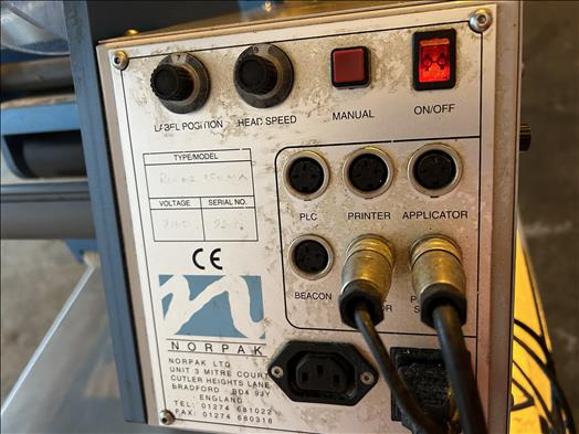 Norpak Rover150 label applicator - آلة التعبئة والتغليف: صورة 5 Norpak Rover150 label applicator - آلة التعبئة والتغليف: صورة 5