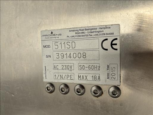 Promens 511SD Tray sealer - آلة التعبئة والتغليف: صورة 5 Promens 511SD Tray sealer - آلة التعبئة والتغليف: صورة 5