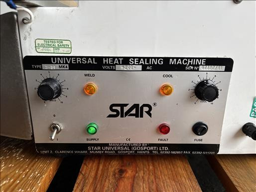 Star S91 Bag sealer - آلة التعبئة والتغليف: صورة 4 Star S91 Bag sealer - آلة التعبئة والتغليف: صورة 4