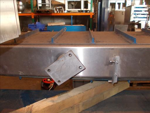 Wright Pugson Stainless framed flighted elevator belt conveyor - الناقل: صورة 3 Wright Pugson Stainless framed flighted elevator belt conveyor - الناقل: صورة 3