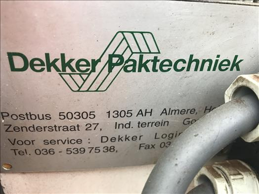 Conveyor Dekker Paktechniek - الناقل: صورة 4 Conveyor Dekker Paktechniek - الناقل: صورة 4