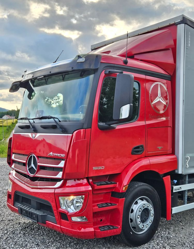 شاحنة ذات ستائر جانبية Mercedes-Benz ACTROS 1830/1827/1832/FIRANKA/WINDA/18 EUROPALET/AUTOMAT/Z NIEMIEC/2017/DUŻA ŁADOWNOŚĆ: صورة 9